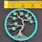 This tree is light blue and measures 3 inches around